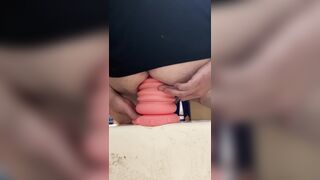Macaron butt plug