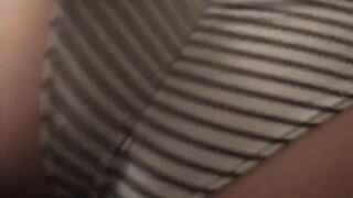 College slut rides cock