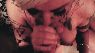 Big tits Friends wife from North Carolina sucking dick