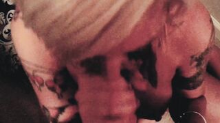 Big tits Friends wife from North Carolina sucking dick