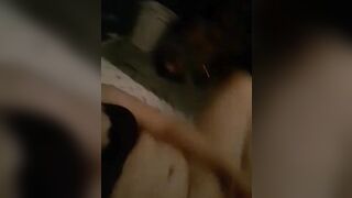 Rebecca vibrates her young pussy
