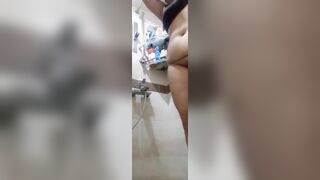 Mommy is having a shower