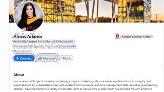 Alexis Adamo, Florida Realtor, Graduated Rutgers Uni, from Millstone, New Jersey