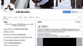 Julie Beaulieu aka Julie Hunter, Ontario, Canada.