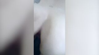 Blonde Fucked with Plug in Her Ass