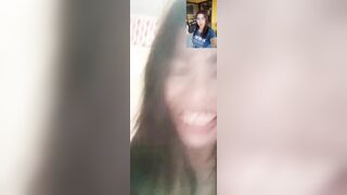 Dellizce Goldsmith caught in action