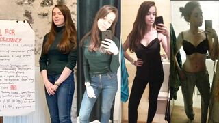 Busty European Activist Exposed